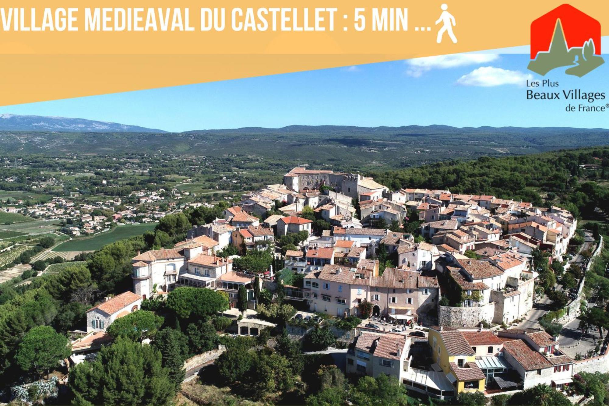 Dependance Neuve Entre Mer Et Nature, Climatisee Avec Vue Le Castellet  Exterior foto